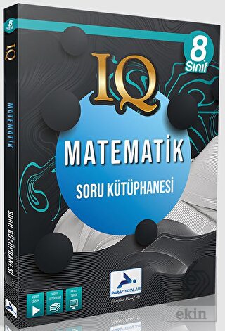Paraf 8.Sınıf IQ Matematik Soru Kütüphanesi