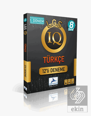 Paraf 8. Sınıf IQ Türkçe 12' li Deneme 1. Dönem Ko