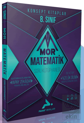 Paraf 8. Sınıf Mor Matematik Soru Kütüphanesi