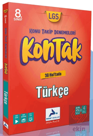 Paraf 8. Sınıf Türkçe 36 Kontak Deneme