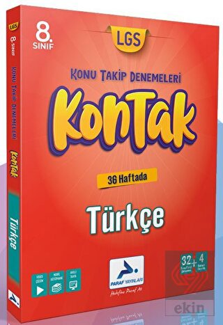 Paraf 8. Sınıf Türkçe 36 Kontak Deneme