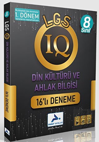 Paraf 8. Sınıfı LGS IQ 1. Dönem Din Kültürü ve Ahl
