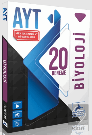 Paraf AYT Biyoloji 20 Deneme - MEB Yeni Müfredata