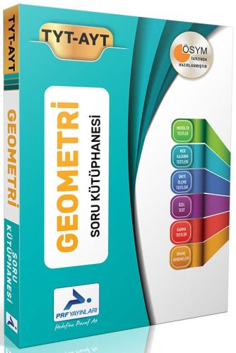 Paraf Yayınları TYT AYT Geometri ÖSYM Tarzında Hazırlanmış Soru Kütüph