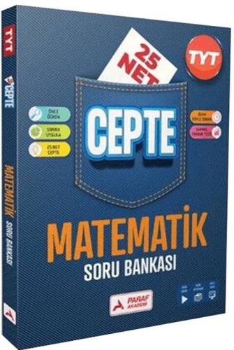 Paraf Yayınları TYT Matematik 25 Net Cepte Soru Bankası
