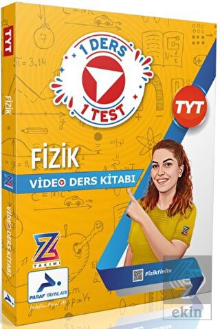 Paraf Z Takımı TYT Fizik Video Ders Anlatım Kitabı