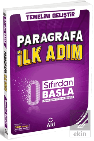 Paragrafa İlk Adım