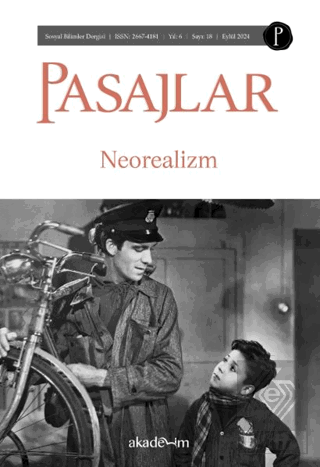 Pasajlar Sosyal Bilimler Dergisi Sayı 18 - Neorealizm