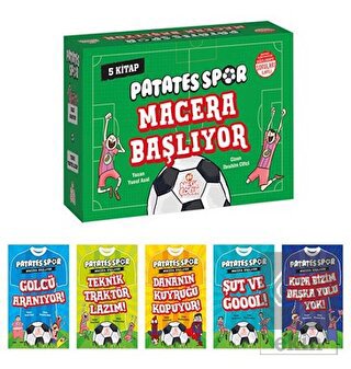 Patatesspor Macera Başlıyor (5 Kitap+Soru Kitapçığ