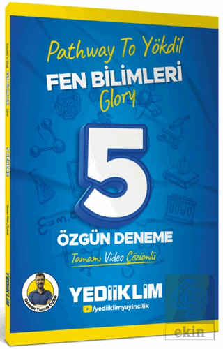 Pathway To YÖKDİL Fen Bilimleri Glory Tamamı Video Çözümlü 5 Özgün Den