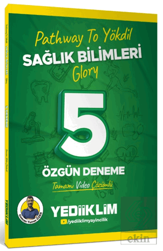 Pathway To YÖKDİL Sağlık Bilimleri Glory Tamamı Video Çözümlü 5 Özgün 