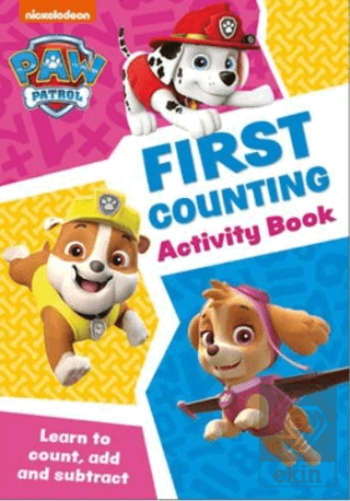Paw Patrol First Counting Activity Book