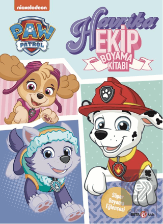Paw Patrol Havrika Ekip Boyama Kitabı
