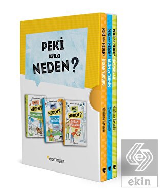 Peki Ama Neden Kutulu Set (3 Kitap)