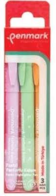 PENMARK FOSFORLU KALEM SETİ 3 LÜ NEON PASTEL