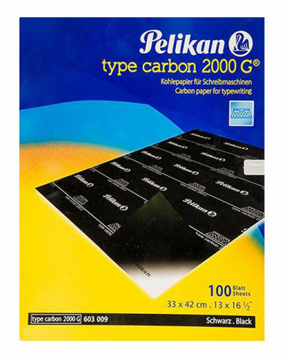 Pensan Pelikan 2000 G Hand Karbon Kağıdı Siyah