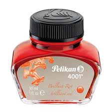 PENSAN Pelikan 4001 Yazı Mürekkebi Kırmızı