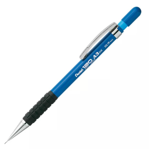 Pentel 0.7 mm - Genel Kullanım İçin, Tutaçlı Vers Mavi