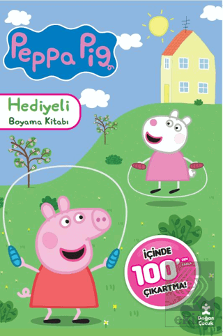 Peppa Pig 100+ Çıkartma Hediyeli Boyama Kitabı
