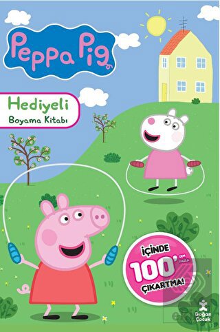 Peppa Pig 100+ Çıkartma Hediyeli Boyama Kitabı