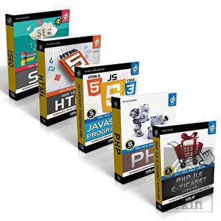 PHP Tabanlı WEB Tasarım Seti (5 Kitap Takım)