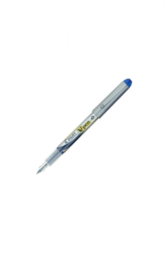PILOT V-PEN SILVER MAVİ