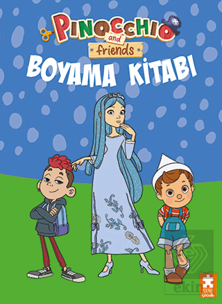 Pinocchio and Friends - Boyama Kitabı 1