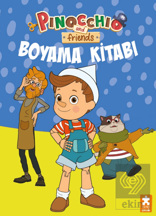 Pinocchio and Friends - Boyama Kitabı 3