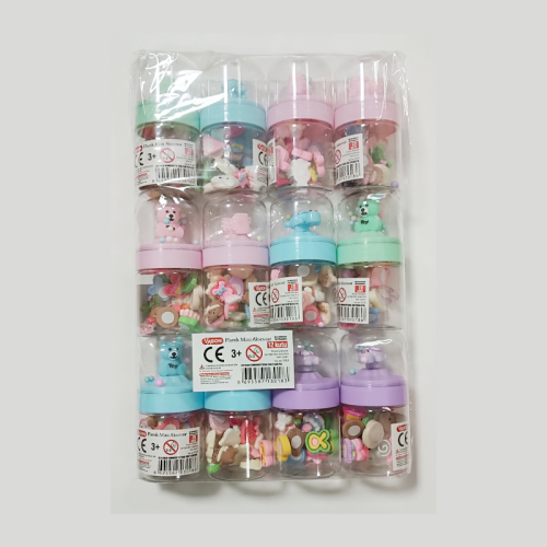 Plastik 3D Mini Aksesuar 20 Li