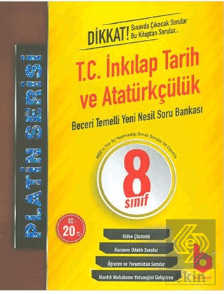 Platin Serisi 8.Sınıf T.C. İnkılap Tarih ve Atatür