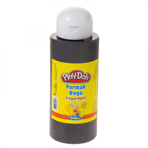 Play-Doh 500 ML Parmak Boyası(Tüp)Siyah