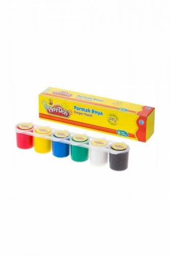 Play-Doh 6 Renk Parmak Boya Birleşik 30 Ml