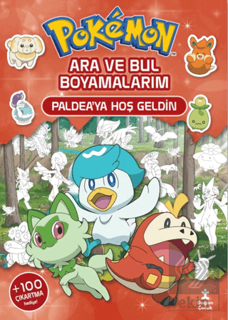 Pokemon-Ara ve Bul Boyamalarım – Paldea'ya Hoş Geldin