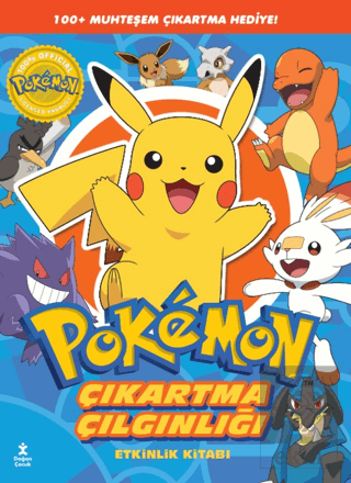 Pokemon - Pikachu Çıkartma Çılgınlığı Etkinlik Kitabı