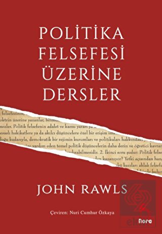 Politika Felsefesi Üzerine Dersler