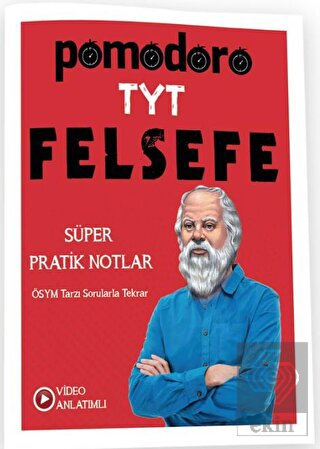 Pomodoro TYT Felsefe Konu Soru Süper Pratik Notlar