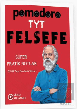 Pomodoro TYT Felsefe Konu Soru Süper Pratik Notlar