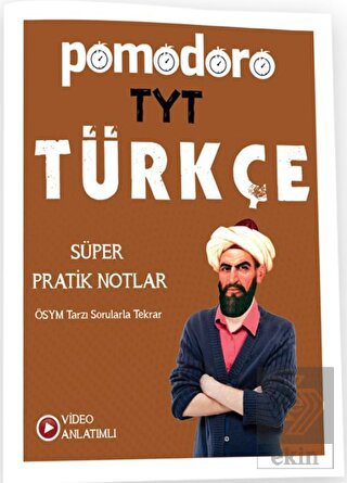 Pomodoro TYT Türkçe Konu Soru Süper Pratik Notlar