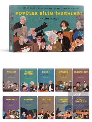 Popüler Bilim İnsanları (10 Kitap)