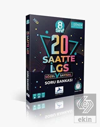 Prf 8. Sınıf 20 Saatte LGS Soru Bankası - 1. Dönem