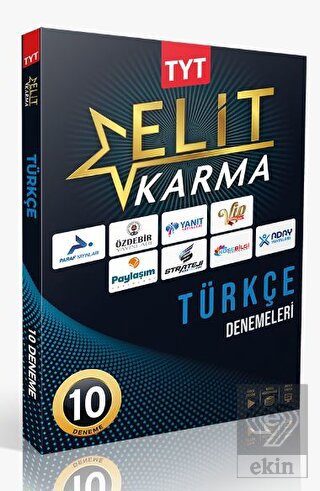 PRF Yayınları Elit Karma TYT Türkçe 10 Branş Denem