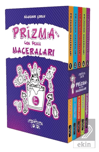 Prizma\'nın Çok Şekil Maceraları Seti (5 Kitap Takı