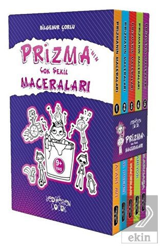 Prizma\'nın Çok Şekil Maceraları Seti (5 Kitap Takı