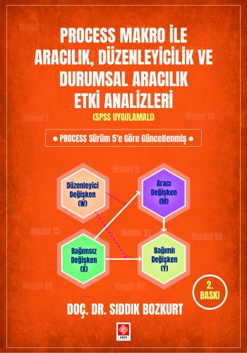 Process Makro ile Aracılık, Düzenleyicilik ve Durumsal Aracılık Etki Analizleri (Spss Uygulamalı) Sıddık Bozkurt