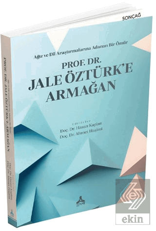 Prof. Dr. Jale Öztürk'e Armağan