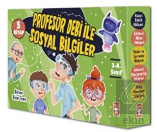 Profesör Debi İle Sosyal Bilgiler Seti (5 Kitap)