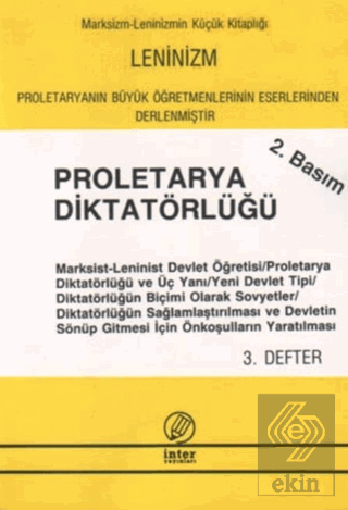 Proletarya Diktatörlüğü