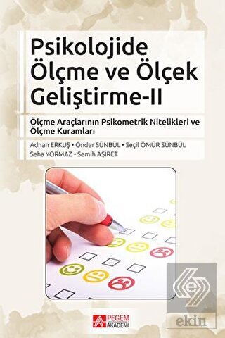 Psikolojide Ölçme ve Ölçek Geliştirme - 2