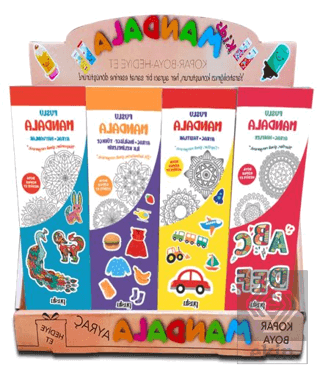 Puslu Mandala Ayraç - Çocuk Set