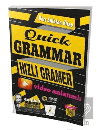 Quick Grammar Video Anlatımlı Ders Anlatan Kitap